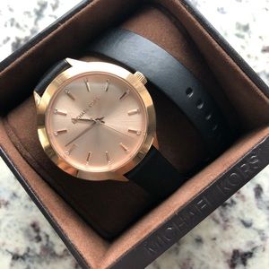 Michael Kors Double Leather Watch